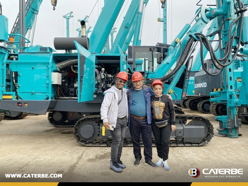 Guinea Customers Visited CATERBE Office And SUNWARD Factory