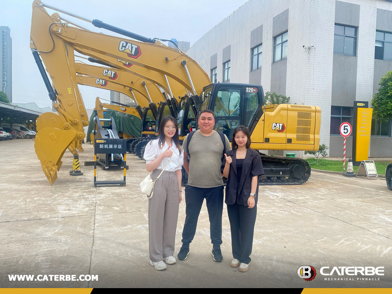 Kyrgyzstan Customer Visited CAT Factory