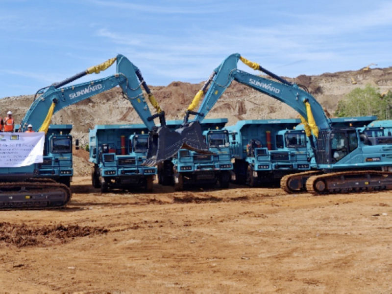 SUNWARD Intelligent Large-Scale Equipment Batch Delivery To Indonesia