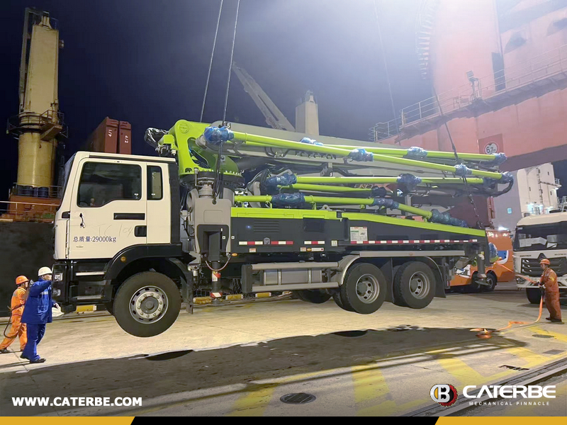 Uganda - 1 Unit ZOOMLION 43M Concrete Pump Truck