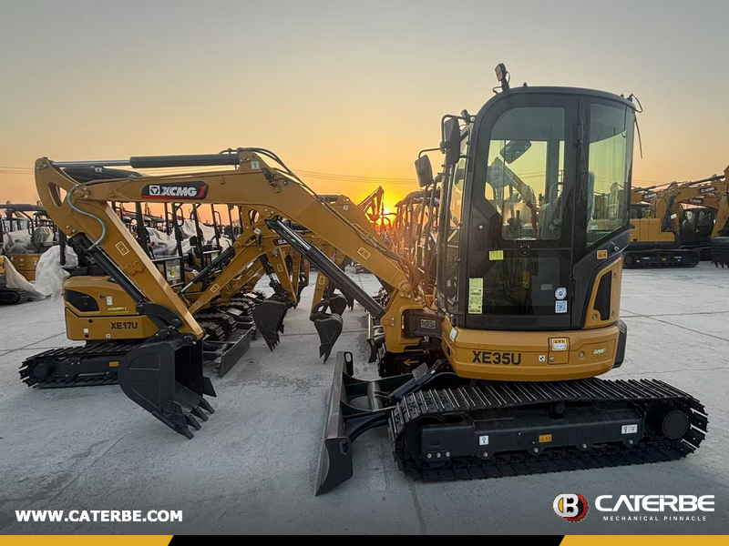 Seychelles - 1 Unit XCMG XE35U Excavator & 1 Unit XC740K Loader