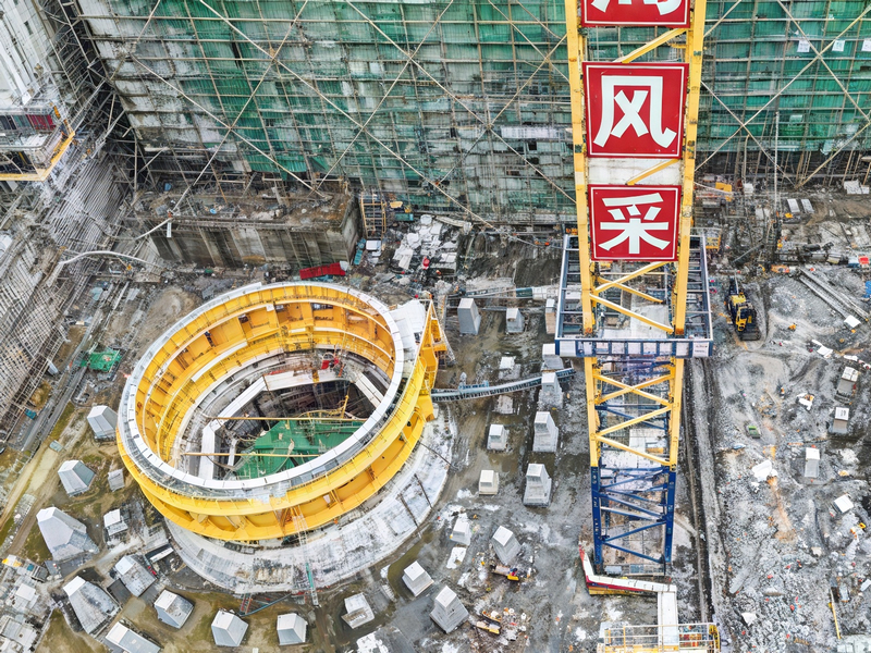 ZOOMLION Crane Successfully Lifted the Seat Ring of the Largest Pumped Storage Unit in China