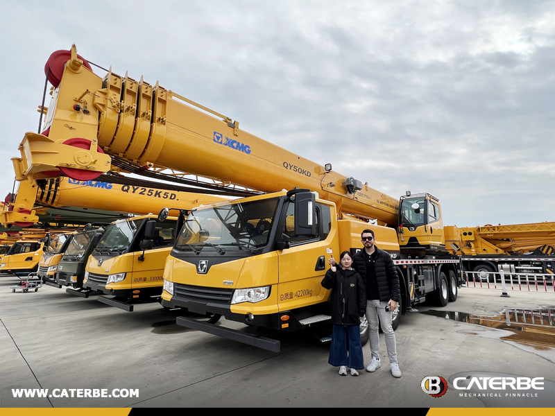 Mexico Customer Visited SINOMADA Office and XCMG & HANGCHA & HELI Factory