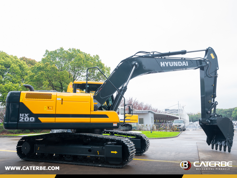Guatemala - 1 Unit HYUNDAI HX200N Crawler Excavator