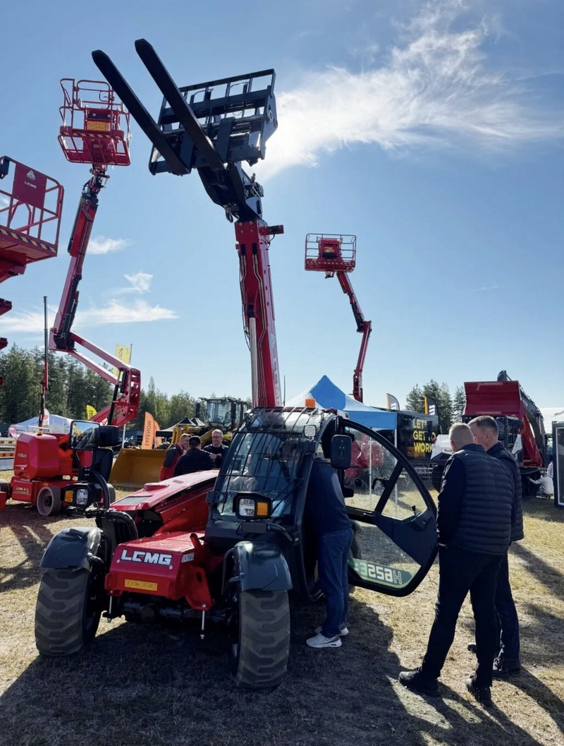 LINGONG Heavy Machinery Partners with Equipment Provider at Finland's Maxpo Exhibition