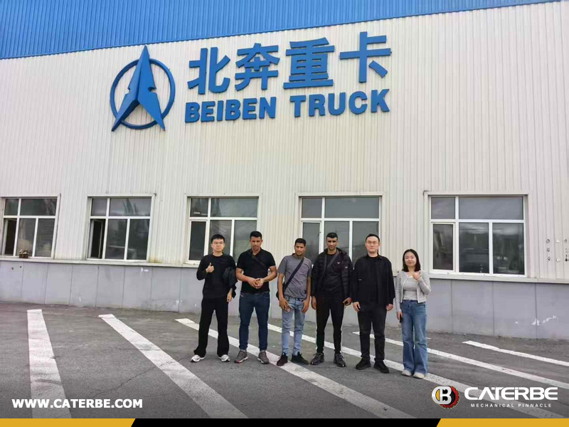 Algeria Clients Visted BEIBEN Factory