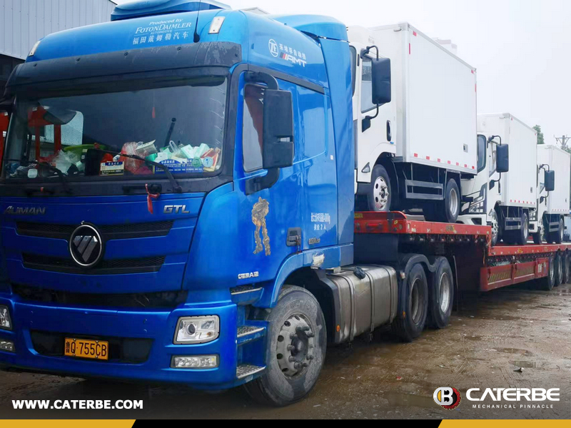 JMC refrigerated truck