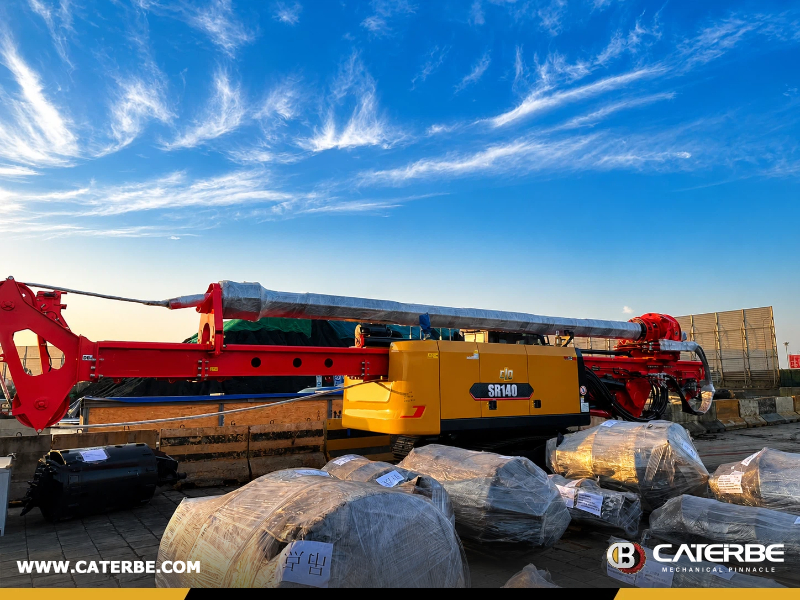 Algeria - 1 Unit SANY SR140C-10 Rotary Drilling Rig