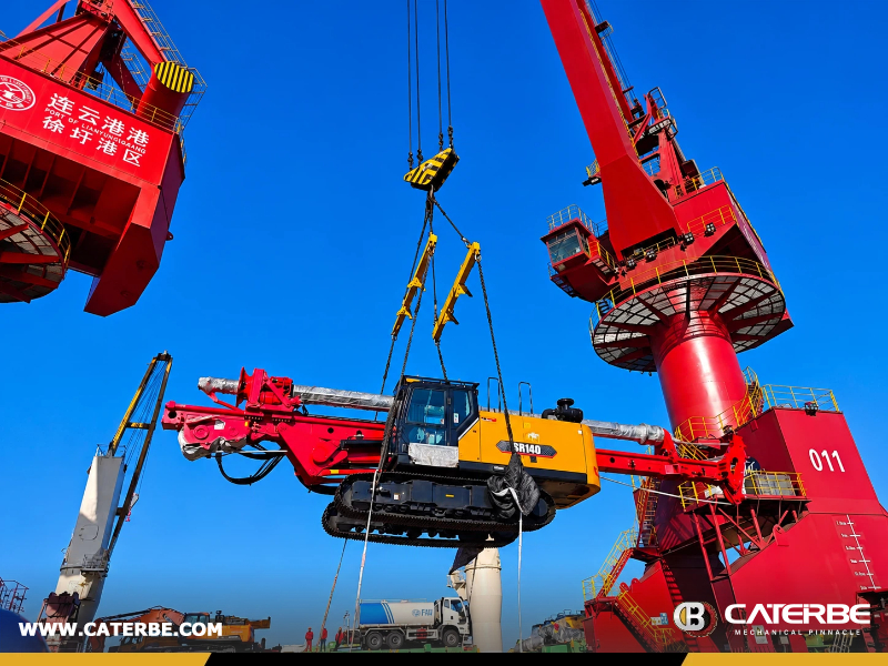 Algeria - 1 Unit SANY SR140C-10 Rotary Drilling Rig