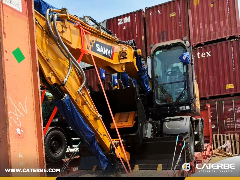 Saipan - 2 Units SANY SY155W Wheel Excavator