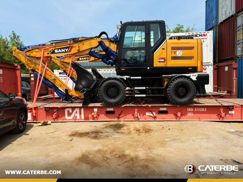 Saipan - 2 Units SANY SY155W Wheel Excavator
